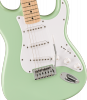 Squier FSR Factory Special Run Sonic Stratocaster Maple Fingerboard White Pickguard Surf Green